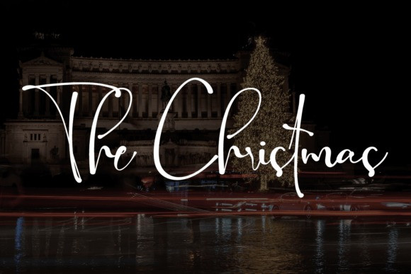 Home christmas font free download