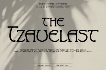 Tzavelast Font