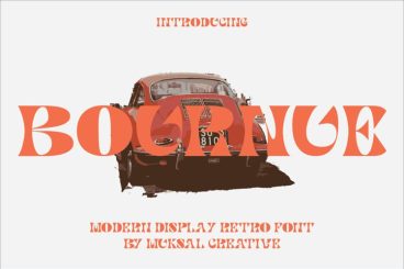 Bournue Font