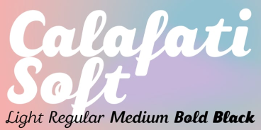 Calafati Soft Font Family