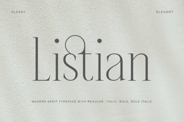 Listian font