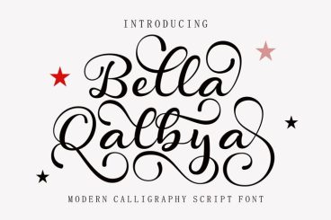 Bella Qalbiya Font