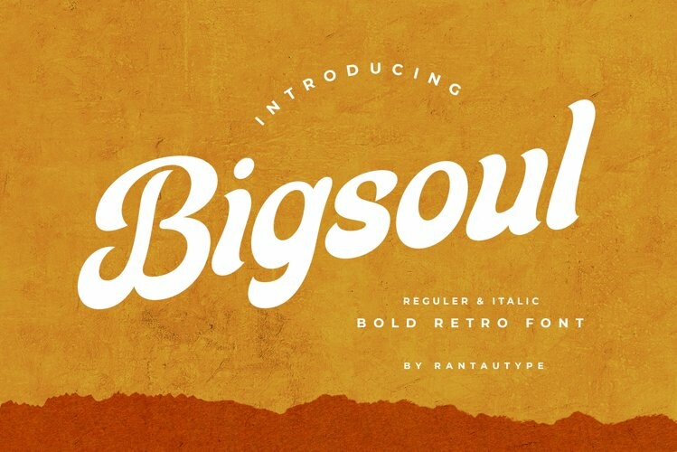 Bigsoul Font Bigsoul Font
