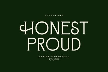 Honest Proud Font