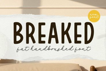 Breaked Font