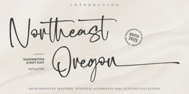 Northeast Oregon Font