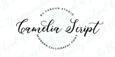 Camelia Script Font Family