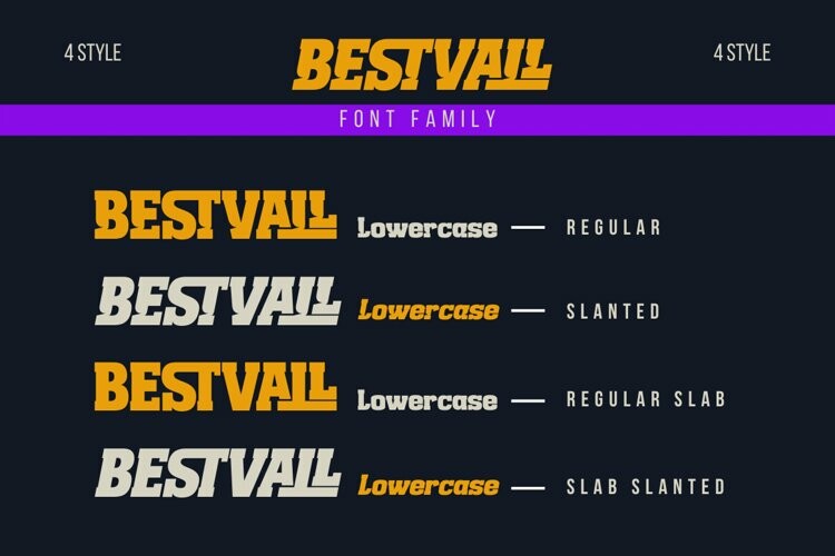 Bestvall Font