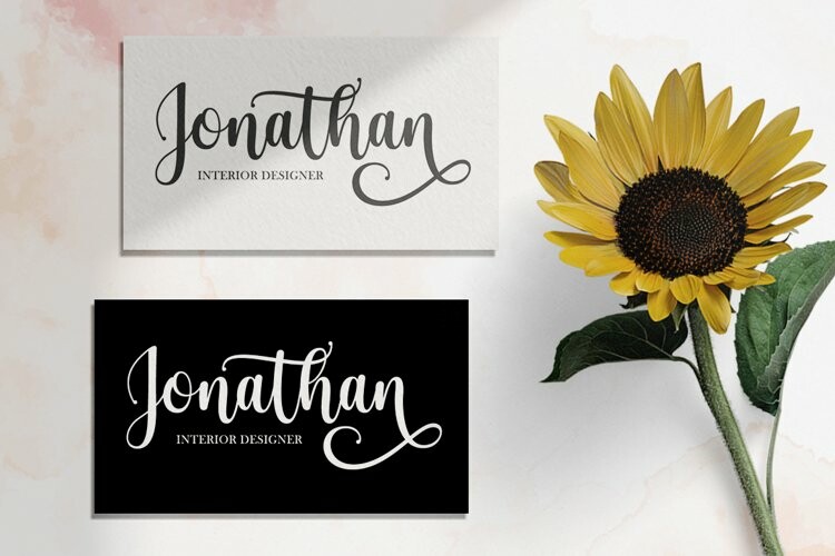 Blustina Script Font