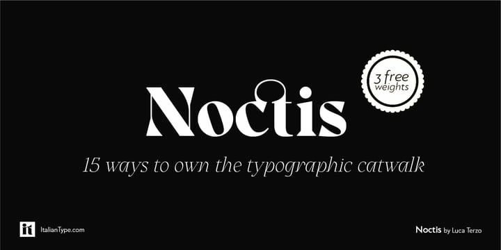 Noctis Font Family Noctis Font Family