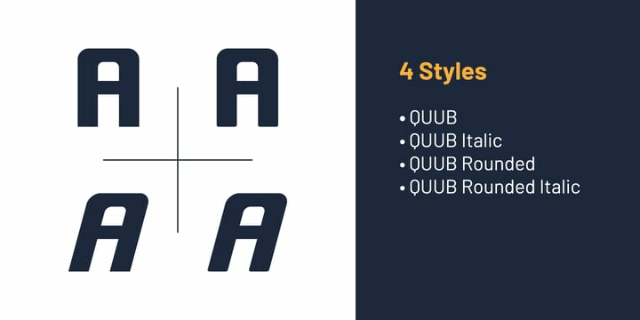 Quub Font Family
