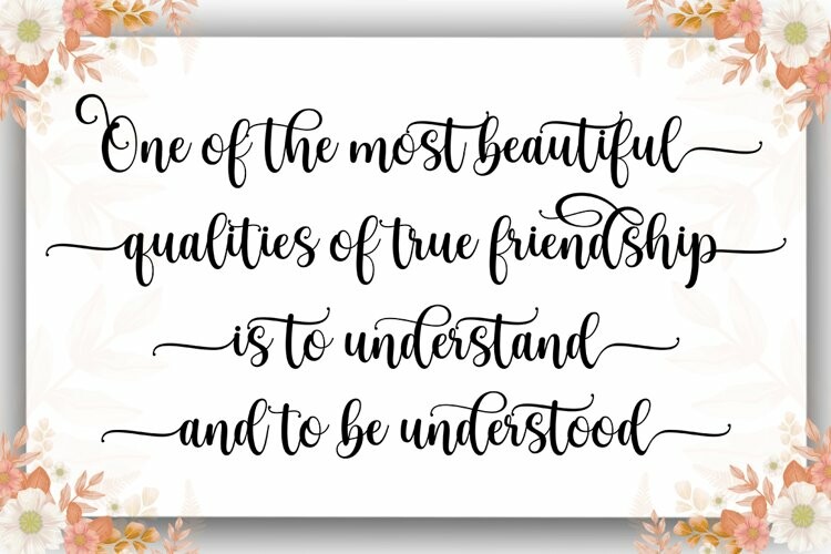 Blustina Script Font
