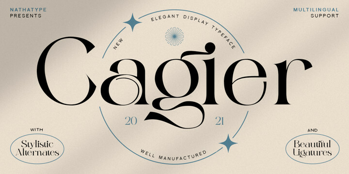 Cagier Font