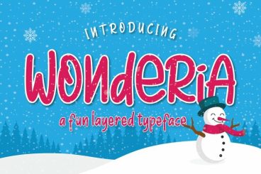 Wonderia Font