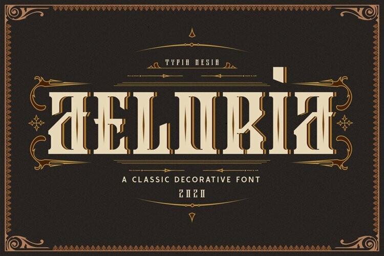 Aeloria Font Aeloria Font