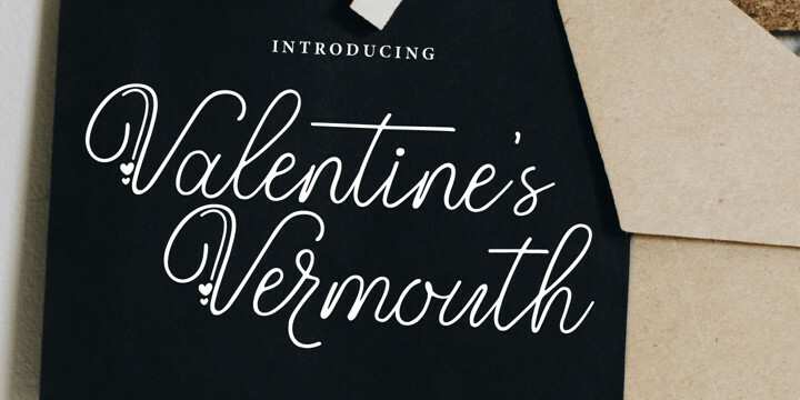 Valentines Vermouth Font Family