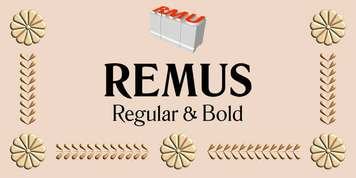 Remus Font Family Remus Font Family