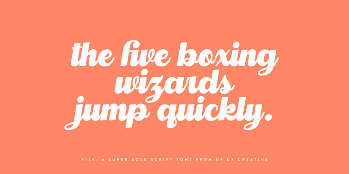 Filk Font Filk Font