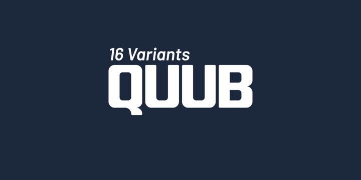 Quub Font Family