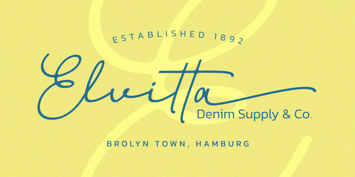 Billstone Signature Font