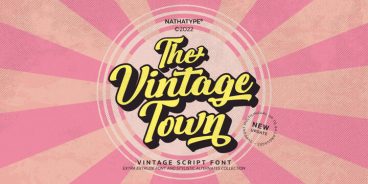 The Vintage Town Font