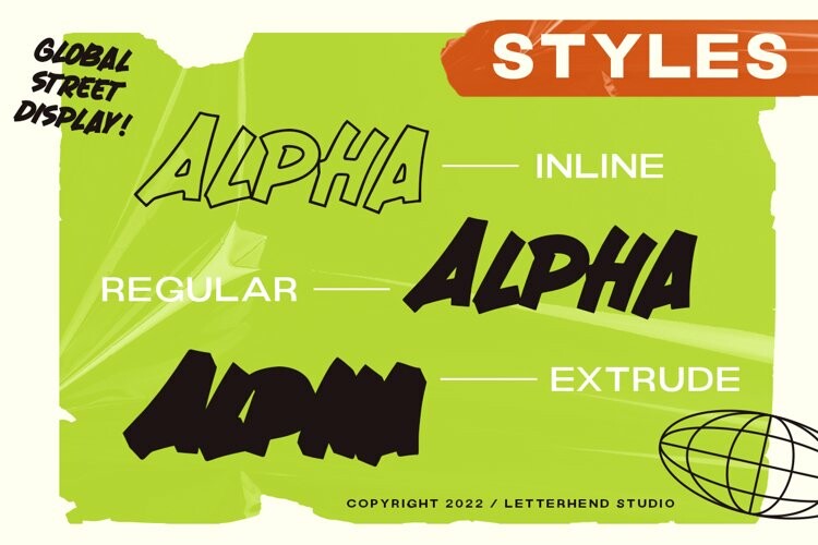 Global Street Font