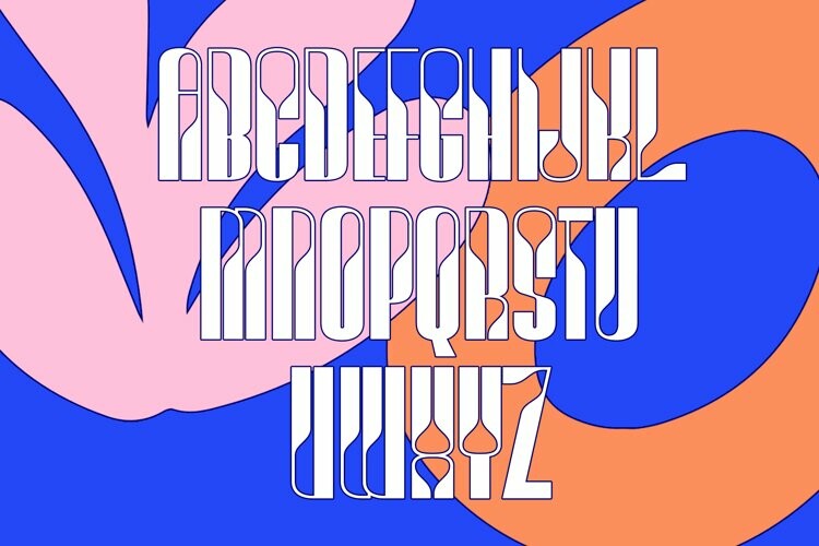 Blishead display font