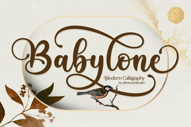 Babylone Script Font