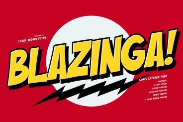 Bazinga! Font