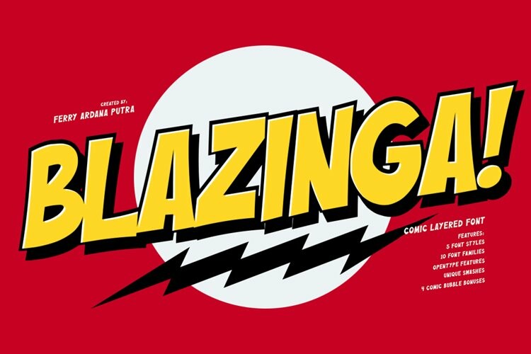 Bazinga! Font
