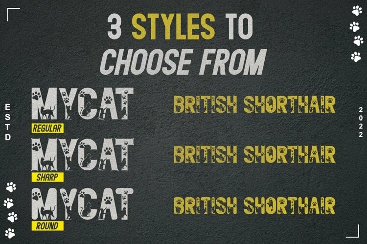 Mycat Font