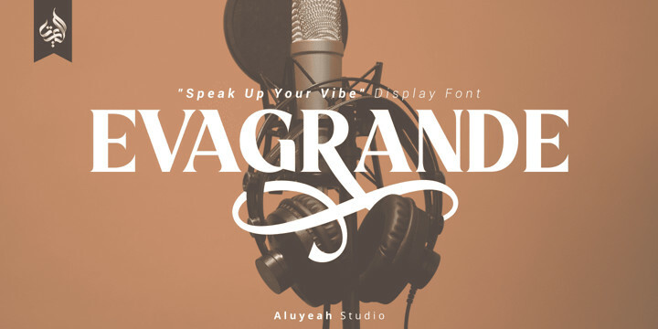 Al Evagrande Font Family Al Evagrande Font Family