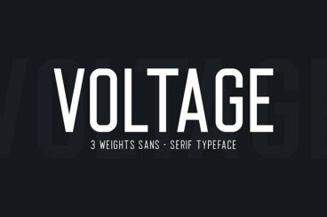 Voltage Font