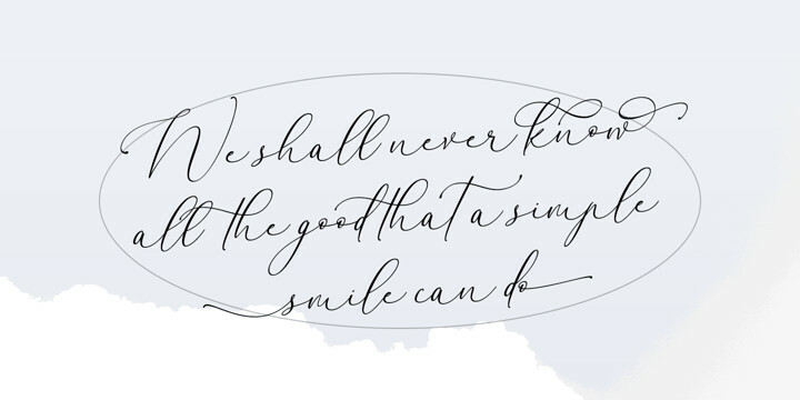 Mint Smiles Font Mint Smiles Font