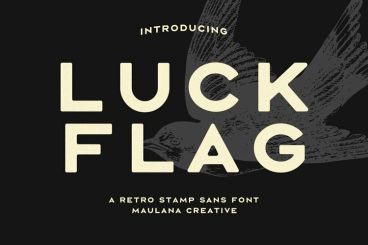 Luck Flag Font