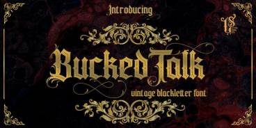 Buckedtalk Font