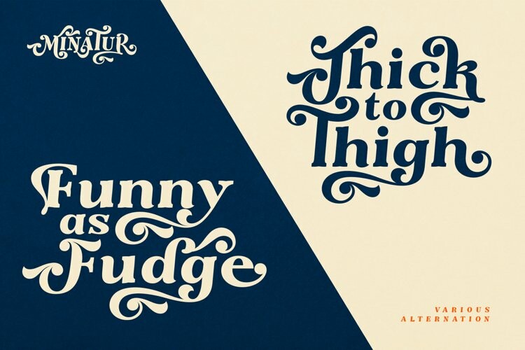 Minatur Font