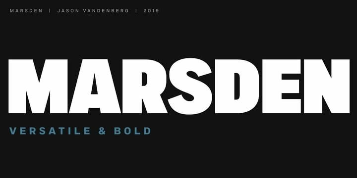 Marsden Font Family