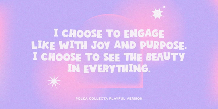 Polka Collecta Font Family