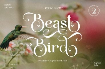 Beast Bird Font
