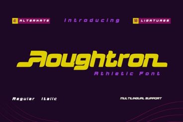 Aougtron Font