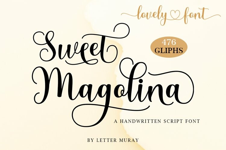 Sweet Magolina Font Sweet Magolina Font