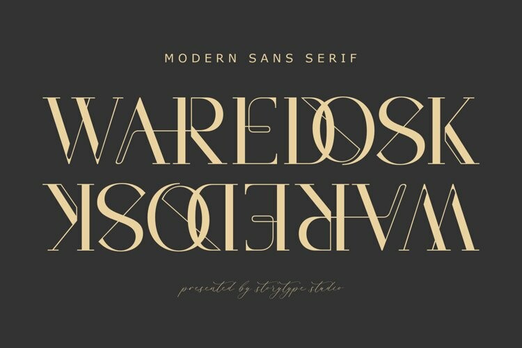 Waredosk Font