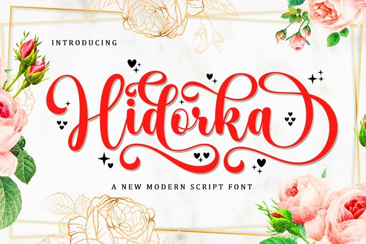 Hidorka Font Hidorka Font