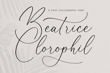Beatrice Clorophil Font