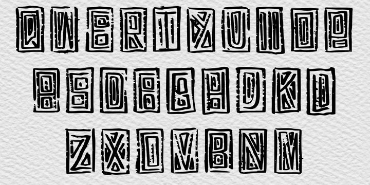 Japan Stamp Font