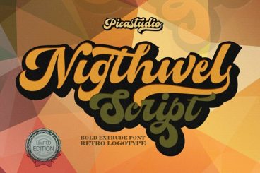 Nigthwel - Retro Font