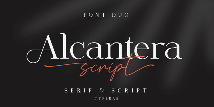 Alcantera Font Family