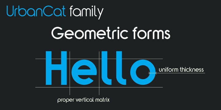 Urbancat Font Family