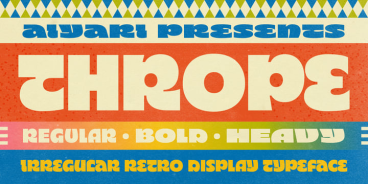 Ayr Thrope Font Family
